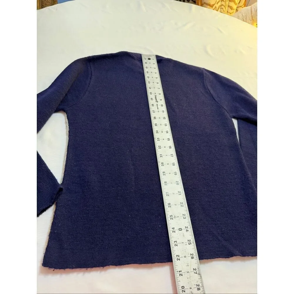 Alps Navy Blue Vintage Nordic Sweater Size Medium
